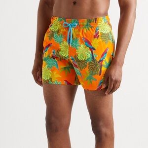Vilebrequin - Moorise Printed Mid-Length
Swim Shorts -
Orange
by Vilebrequin